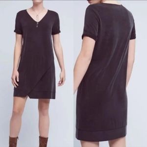 Anthropologie Dolan Left Coast Black Shift Dress Small